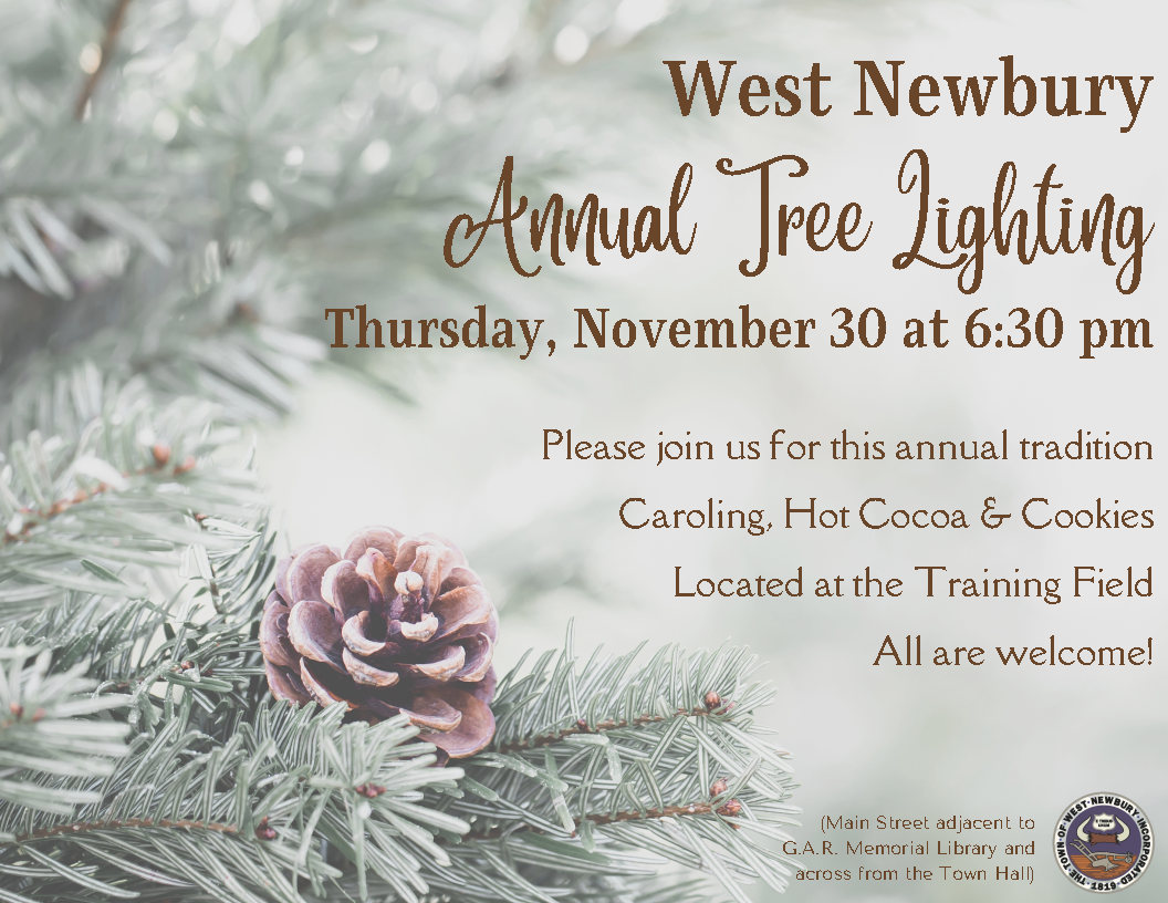 Annual Tree Lighting Poster