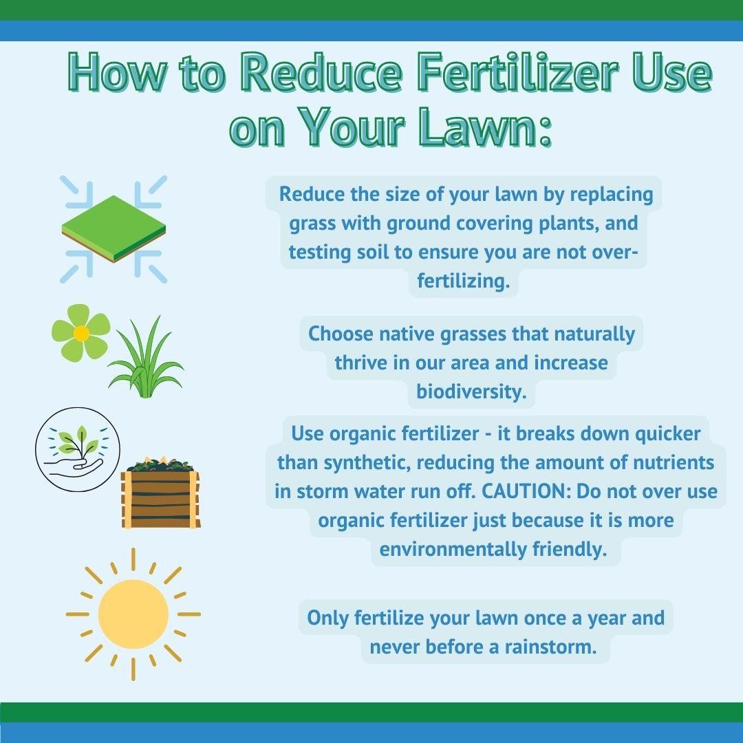 How to Reduce Fertilizer Use on Your Lawn