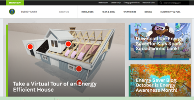 DOE Energy Saving website
