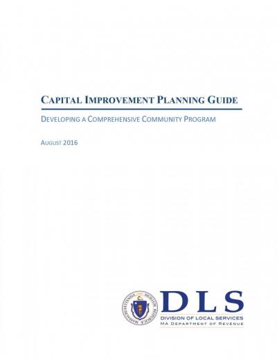 DLS Capital Improvement Planning Guide