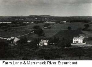 Farm Lane & Merrimack River Steamboat