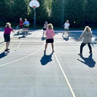 Pickleball now at SAGE