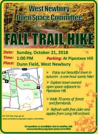 Annual Open Space Fall Hike